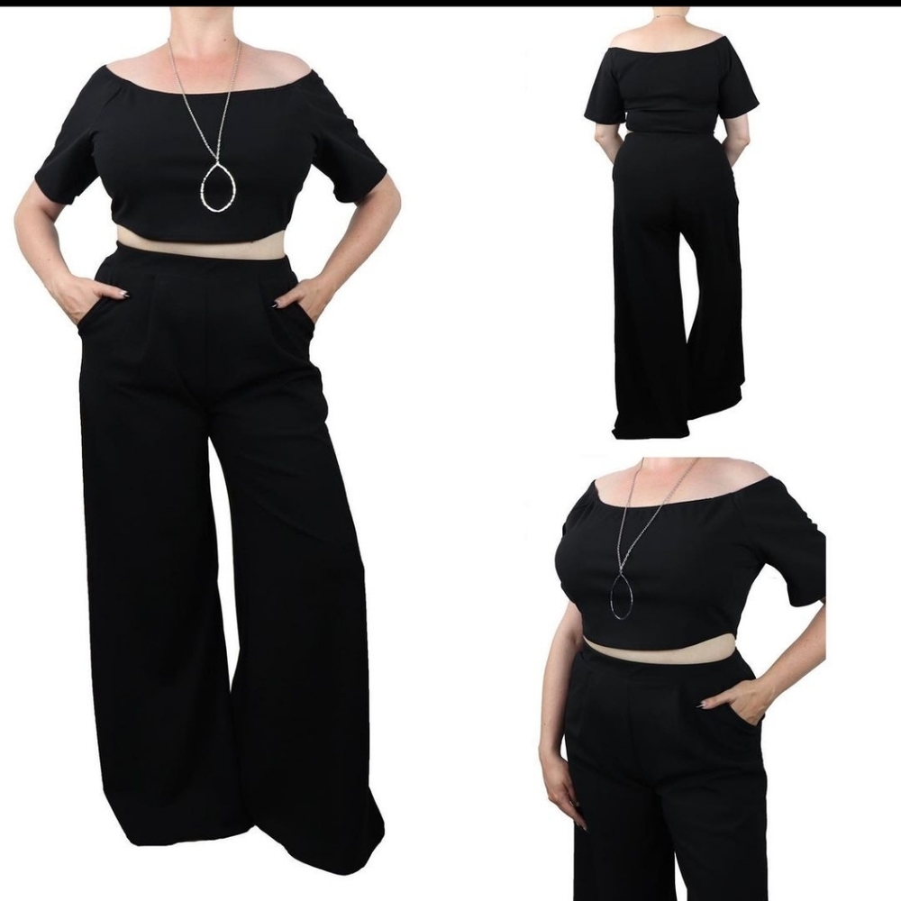 Foxblood elise two piece set